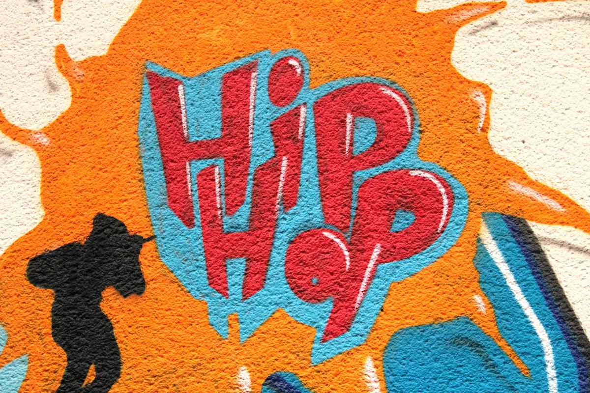 A vibrant illustration representing the dynamic and diverse culture of Chicago hip-hop
